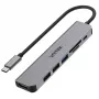 USB-C Hub Unitek 7in1 Alumiinium PD 100W 5 Gbps — multipordiadapter Power Delivery funktsiooniga