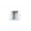 Digitus DN-WD19 09U/550 riiulikapp 9U Seinale paigaldatav riiul Hall