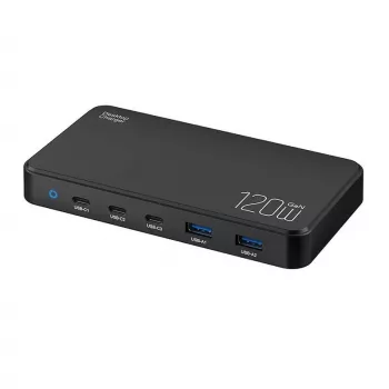 Laadimisjaam BlitzWolf BW-i100 5-in-1 120W — mitme pordiga laadija telefonidele, tahvelarvutitele, sülearvutitele