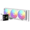 Gamemaxi protsessori vedelikjahutus | GLACIER 360 LCD WH | Intel, AMD
