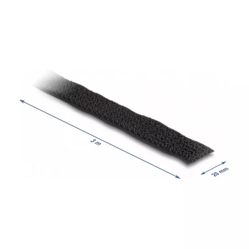 DeLOCK takjapael 3m x 20mm must nailon
