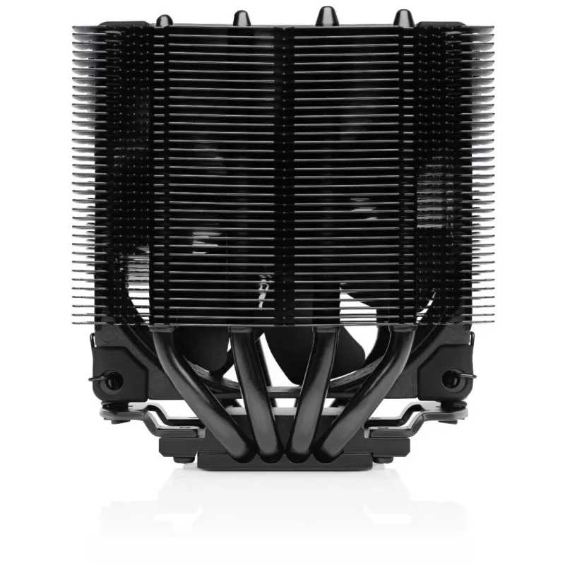 CPU jahuti Noctua NH-D9L CHROMAX.Must — 92 mm ventilaator, 400–2000 p/min, 22,6 dB, mõõdud 95×95×110 mm, kaal 531 g