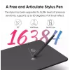 Graafikatahvel XP-Pen DECO 01 V3 — 5080 lpi, 254 x 158,75 mm, Must, USB (traadiga ja traadita)