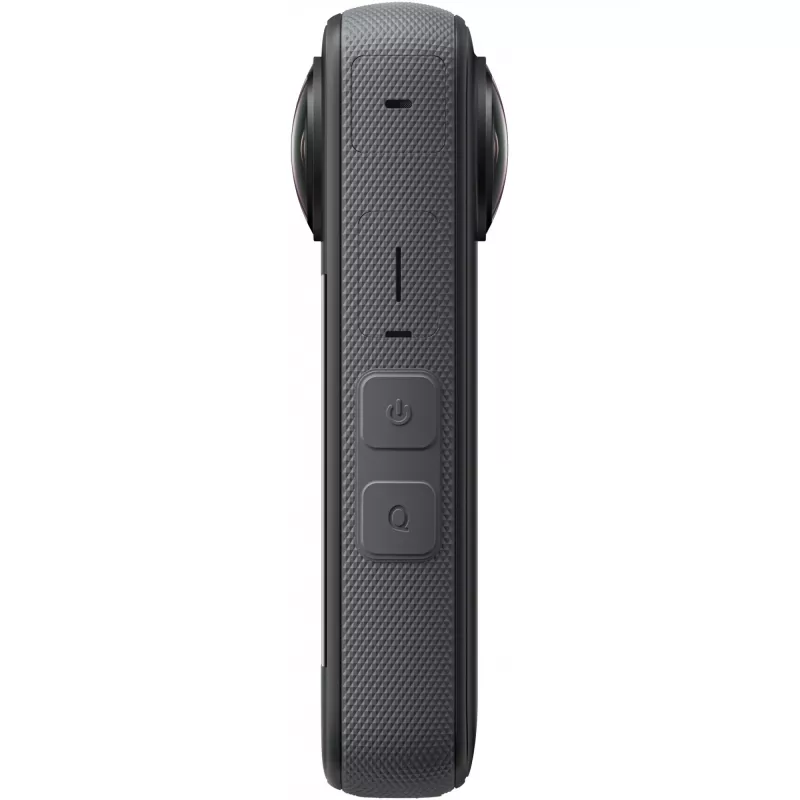Action camera Insta360 X3 — 72 MP, 5K Ultra HD (5760×2880), 100 fps, CMOS, Wi‑Fi, sisseehitatud ekraan, MicroSD, 0,508 kg, must