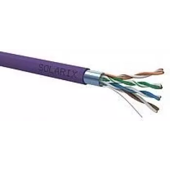 Võrgukaabel Solarix SXKD-5E-FTP-LSOH RJ45 CAT5E 305m Must