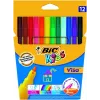 Peen viltpliiats BIC Visa Multicolour 12 tk
