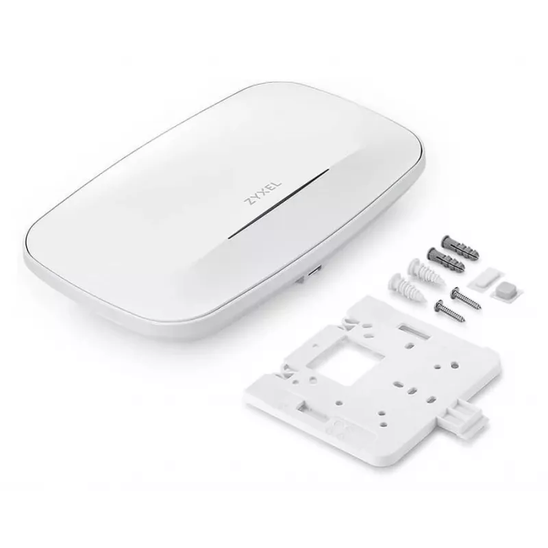 Juhtmevaba pääsupunkt Zyxel NWA210AXV2-EU0101F — Kaheribaline 2,4/5 GHz, 2975 Mbps, 2× RJ‑45, PoE, valge