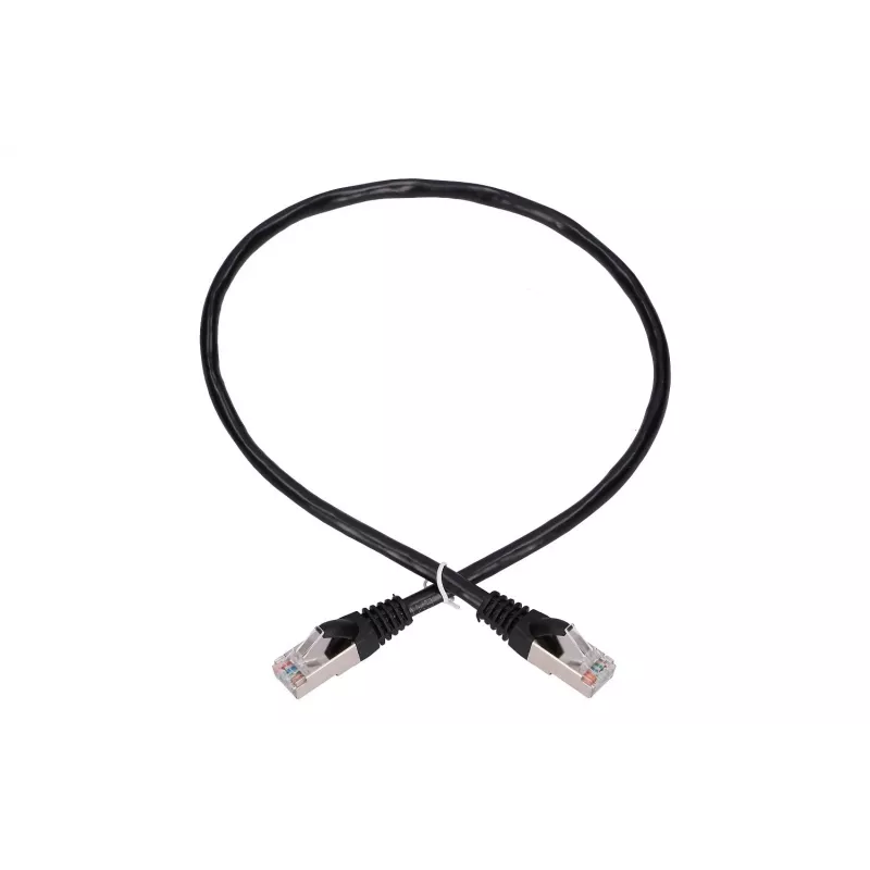 Võrgukaabel Extralink LAN Patchcord Kat.5e RJ-45 F/UTP 0.5 m must