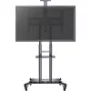 HAGOR HP Twin Stand HD - aluskäru - lameekraanile / AV-seadmetele - must - ekraani suurus: 140-213 cm (55-84) - kinnitusliides: kuni 800 x 500 mm (8210)