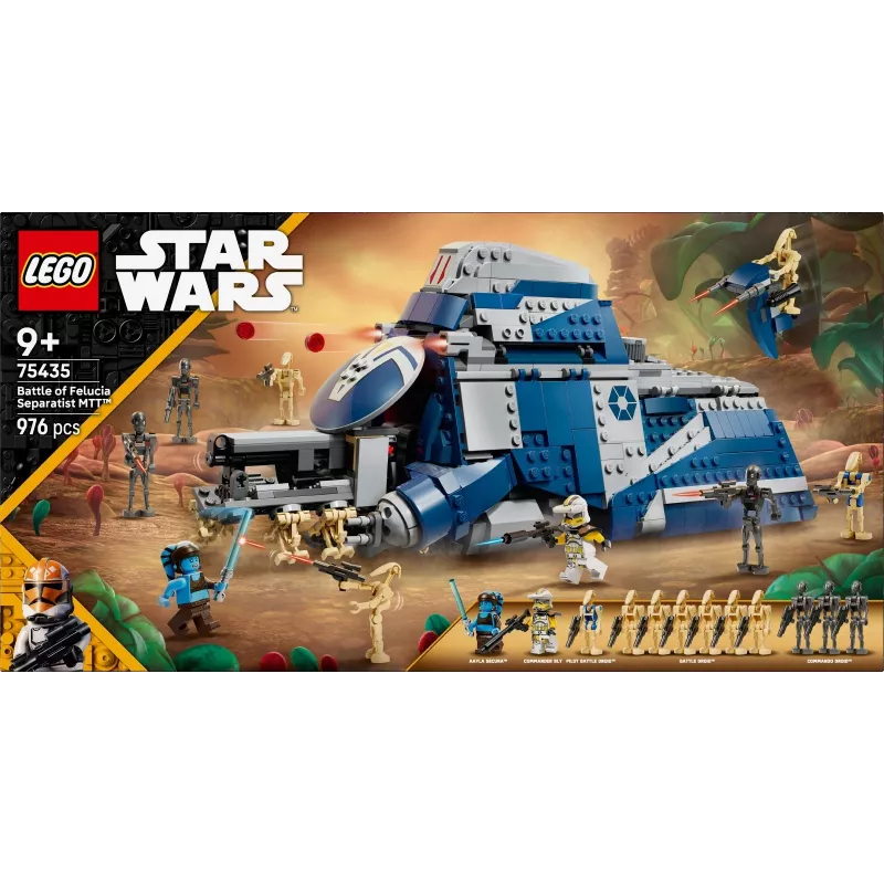 Star Wars 75435 Separatist MTT (Multi-Troop Transport) lahingust Felucia pärit