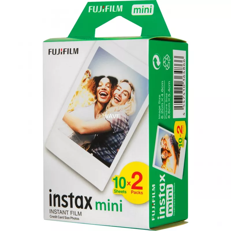 Fujifilm 16567828 Film. 2x10 lehte pakk=2 Fujifilm Instax Mini jaoks