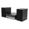 Kodune audiorikrosüsteem Aiwa MSBTU-700DAB — 25 W RMS, DAB+/FM, Bluetooth 10 m, plaadisahtliga CD, LED-ekraan, must/arktiline sinine