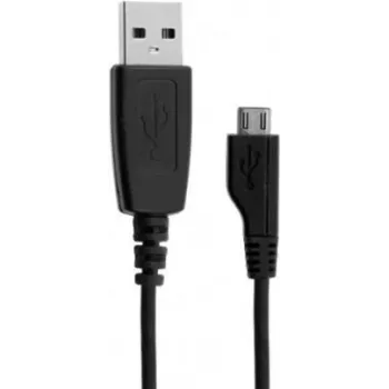 Samsung ECC1DU0BBK Micro-USB andmekaabel 0,8m must bulk (ECC1DU0BBK)
