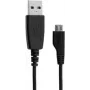 Samsung ECC1DU0BBK Micro-USB andmekaabel 0,8m must bulk (ECC1DU0BBK)