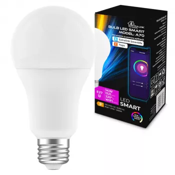 LED-pirn Extralink Smartlife E27 A70 2700–6500K Wi‑Fi 220–240V