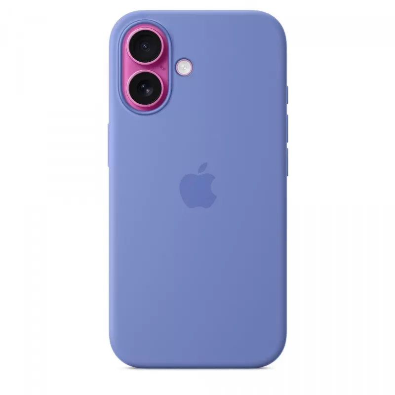 iPhone 16 Silicone Case with MagSafe - Periwinkle