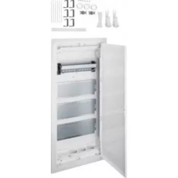 Hager VU48NW elektrikatteplaat plast IP30 (VU48NW)