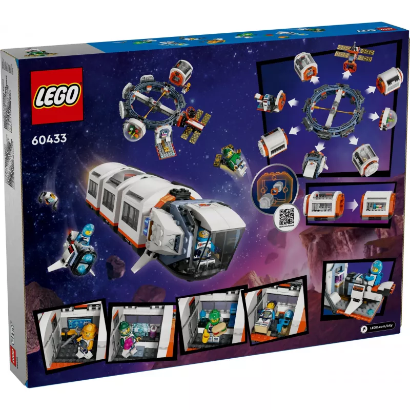 LEGO CITY 60433 MODULAARNE KOSMOSEJAAM