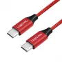LOGILINK CU0156 LOGILINK - USB 2.0 kaabel, USB-C isane USB-C isasele, punane, 1 m