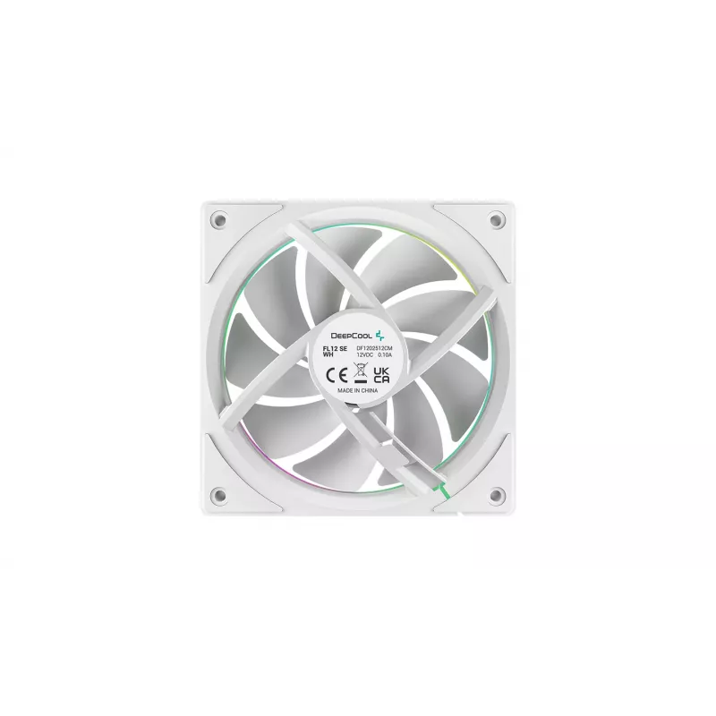 Arvuti korpuse ventilaator DeepCool FL12 SE WH 12 cm Valge 3 tk