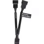 PWM-ventilaatori Y-kaabel THERMALTAKE Tt Mod AC-060-CO1OTN-F1 4-pin, 3 tk
