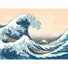 Maalimiskomplekt Ravensburger CreArt ART Collection The Great Wave Hokusai 23690 — numbrite järgi maalimise kunstikomplekt