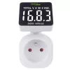 Energiavattmeeter GreenBlue GB620E 220V vooluvõrku, max 16A, pistikühendusega võimsuse/energia monitor