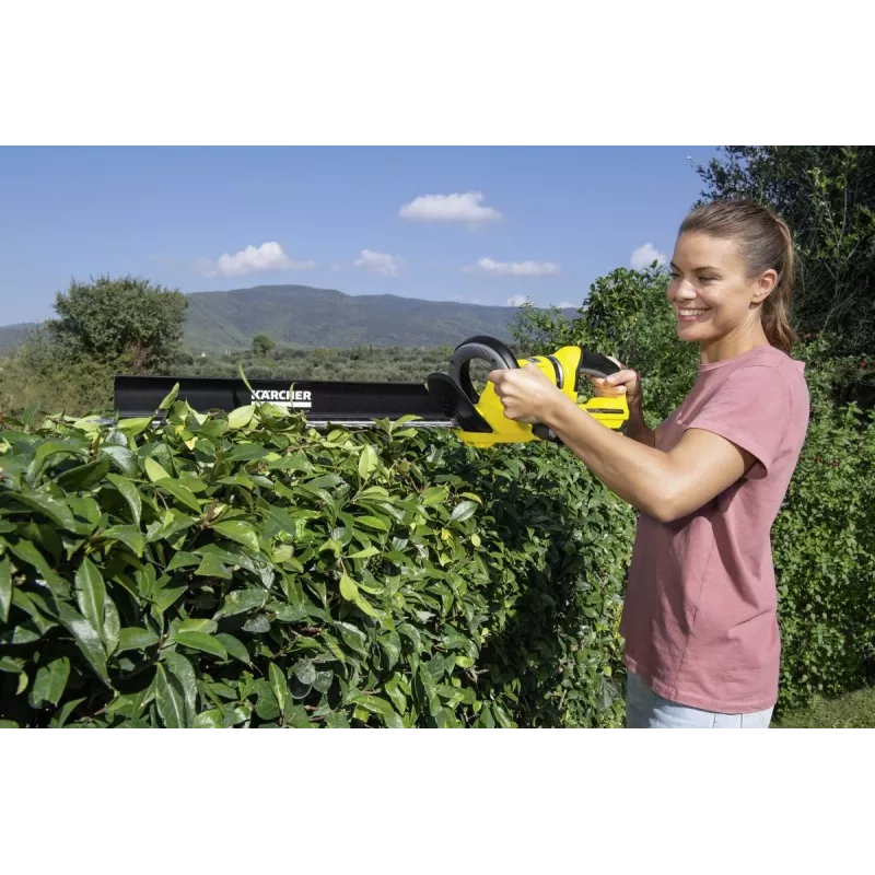 Juhtmeta hekilõikurid KARCHER HGE 18-50 aku komplekt