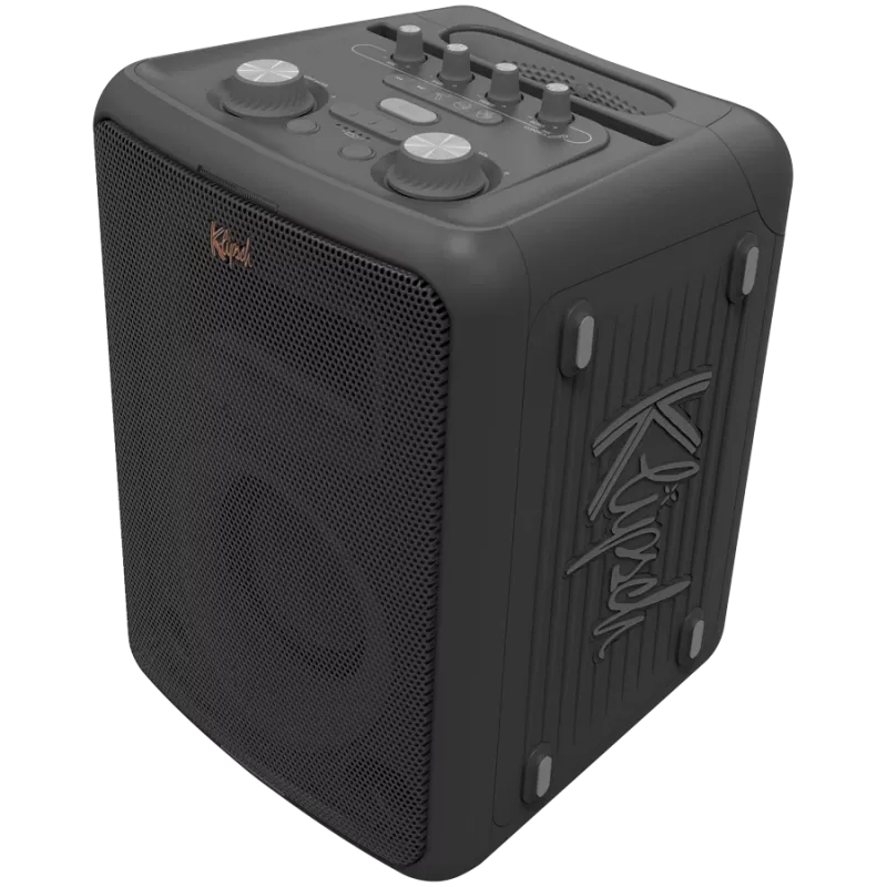Parteikõlar KLIPSCH Vegas — juhtmega ja juhtmeta, kõlar 13,3 cm, 49–20000 Hz, 95 dB, akutoitega, must