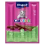 Niisked kassimaiused Vitakraft CatStick Mini kana ja rohuga, 3 tk — 18 g, lihane kanamaitse, 28% niiskust