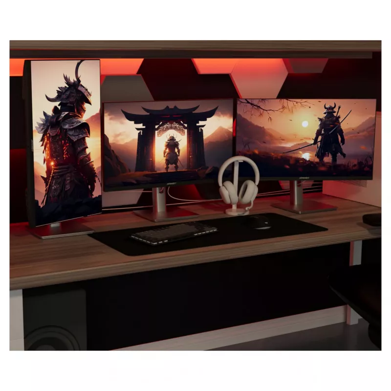 JAPANNEXT JN-I270FHD200F-HSP arvutimonitor 68,6 cm (27 tolli) 1920 x 1080 pikslit Full HD LED hõbedane