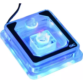 Alphacool 12955 - vesiblokk - pleksiklaas - läbipaistev - LGA 1150 (Pesa H3) - LGA 1151 (Pesa H4) - LGA 1155 (Pesa H2) - LGA 1156 (Pesa H) - LGA 1200... - 63 mm - 73 mm (12