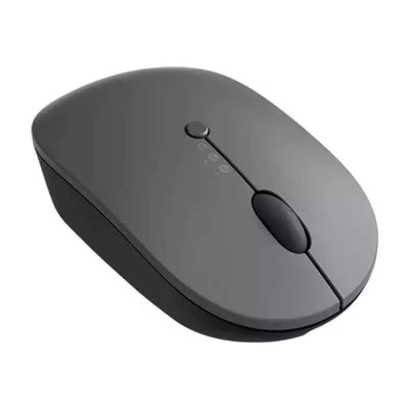 Lenovo Go mitme seadme hiir kontorile, kahekäeline, RF-juhtmevaba + Bluetooth, optiline, 2400 DPI
