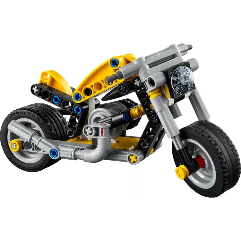 LEGO TECHNIC 42225 Kollane mootorratas