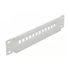Fiiberoptiline patch-paneel DeLOCK 10 tolli 12 porti SC Simplex LC Duplex 1U hall