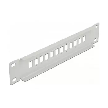 Fiiberoptiline patch-paneel DeLOCK 10 tolli 12 porti SC Simplex LC Duplex 1U hall