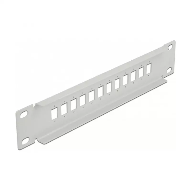 Fiiberoptiline patch-paneel DeLOCK 10 tolli 12 porti SC Simplex LC Duplex 1U hall
