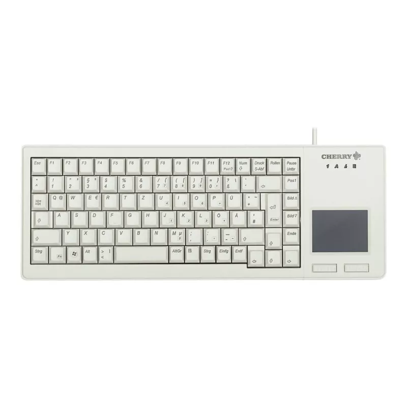 CHERRY XS puuteplaadiga klaviatuur Universaalne USB QWERTZ Saksa Hall
