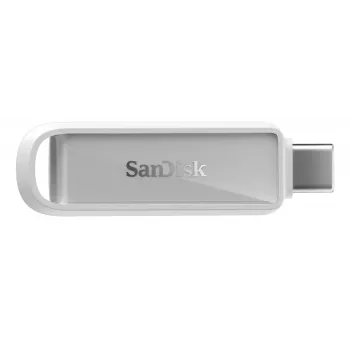SanDisk Phone Drive, 256 GB, USB Type-C, 3.2 Gen 1 (3.1 Gen 1), 150 MB/s, ilma korgita, valge