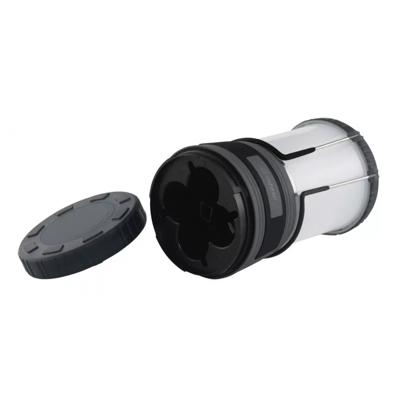 USB-toitel matkalatern Outwell Carnelian DC 1000, LED 1000 lm, 2700 K, Li-Ion, ABS/alumiinium, 115×115×200 mm