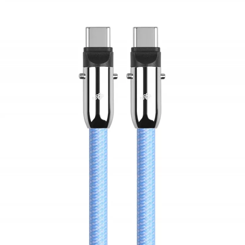 2in1 USB-C kaabel 1m sinine