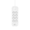 Liigpingekaitse Belkin SRB003CA2M 8 vahelduvvoolupistikut 900 J valge 2 m