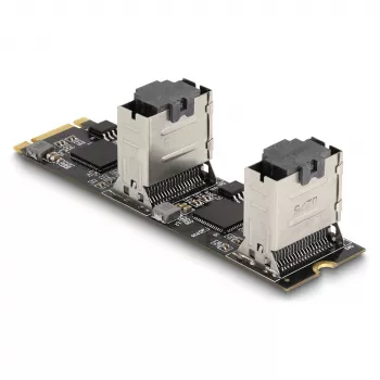 DeLOCK muundur M.2 2280 Key B+M isane 8 × SATA-le