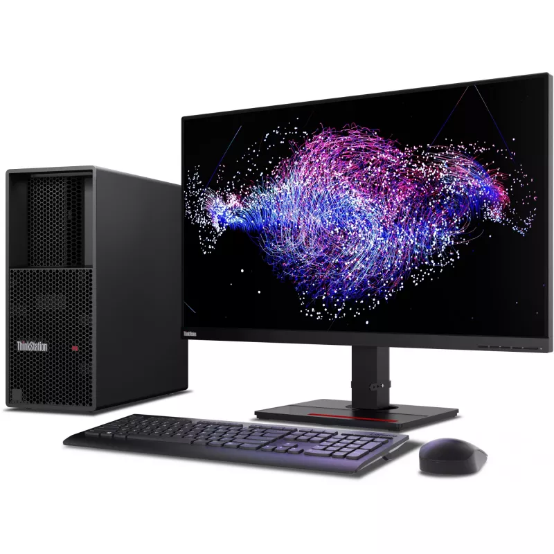 Lenovo ThinkStation P3 Tower Gen 2 Intel Core Ultra 5 245K 32 GB DDR5-SDRAM 512 GB SSD Windows 11 Pro tööjaam Must