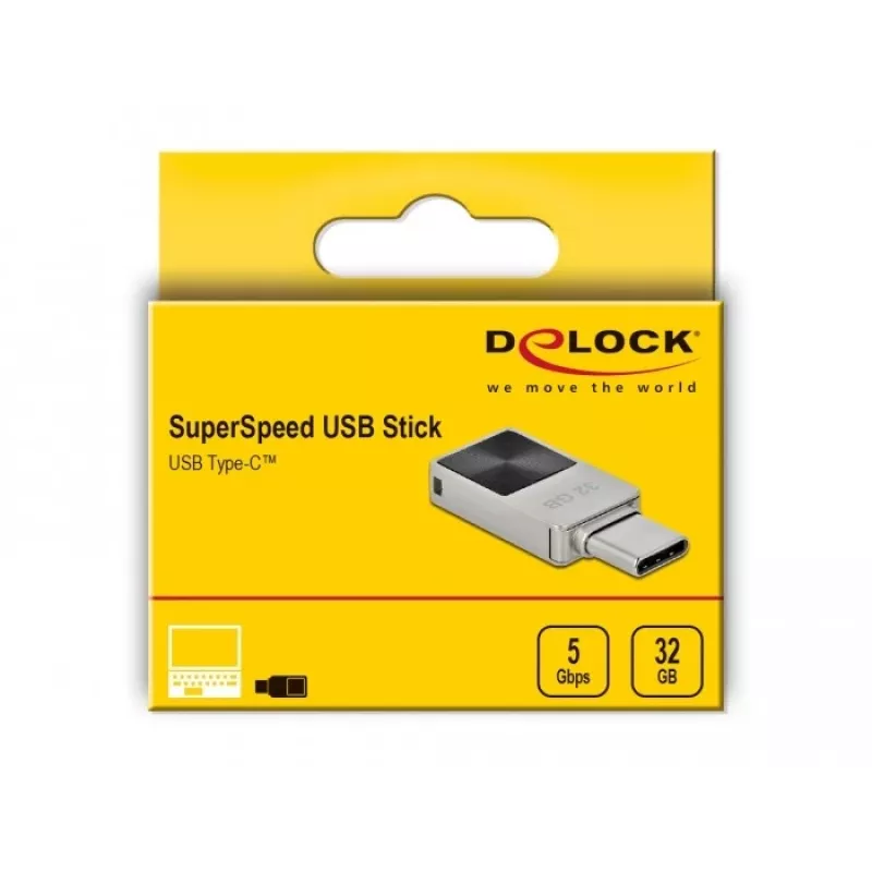 USB-mälupulk DeLOCK 32 GB USB-C Mini Memory Stick