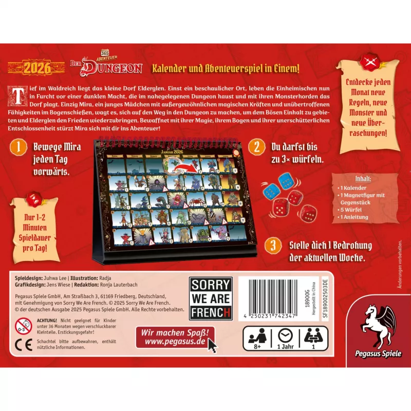 365 adventure – Der Dungeon (väljaanne 2026), puslemäng