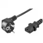 Toitekaabel ShiverPeaks BASIC-S 3,0m Schuko Must — toitejuhe, 3,0 m pikkus