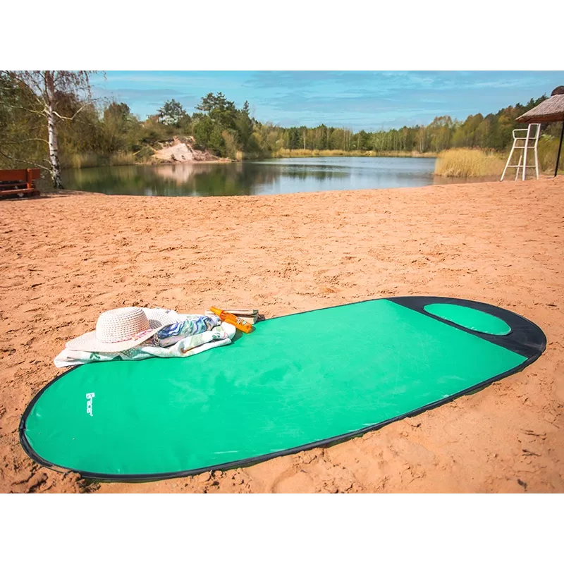 TRACER Beach Mat Pop Up 46948 – kerge kaasaskantav mündivärvi kokkupandav matt