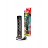 Acar X5/1,5 pikendusjuhe 5 pistikupesaga ja liigpingekaitsmega 1,5 M Acar X5-Black