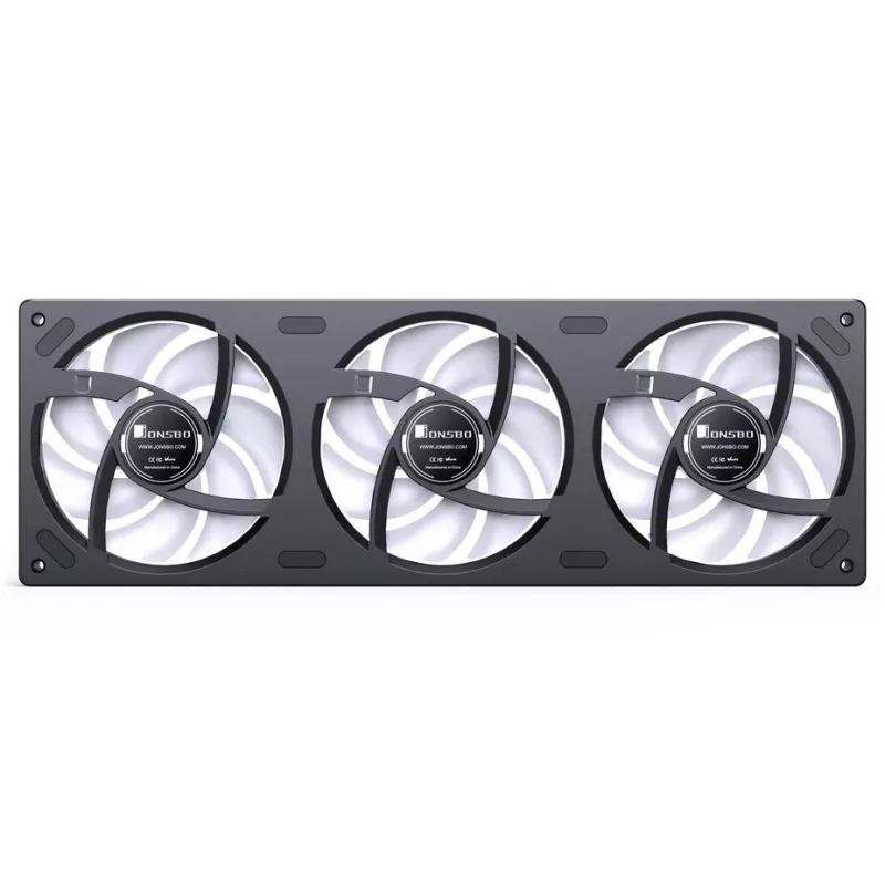 Jahutusradiaatori ventilaator Jonsbo ZB-360 Reverse Blade PWM ARGB 360mm Must